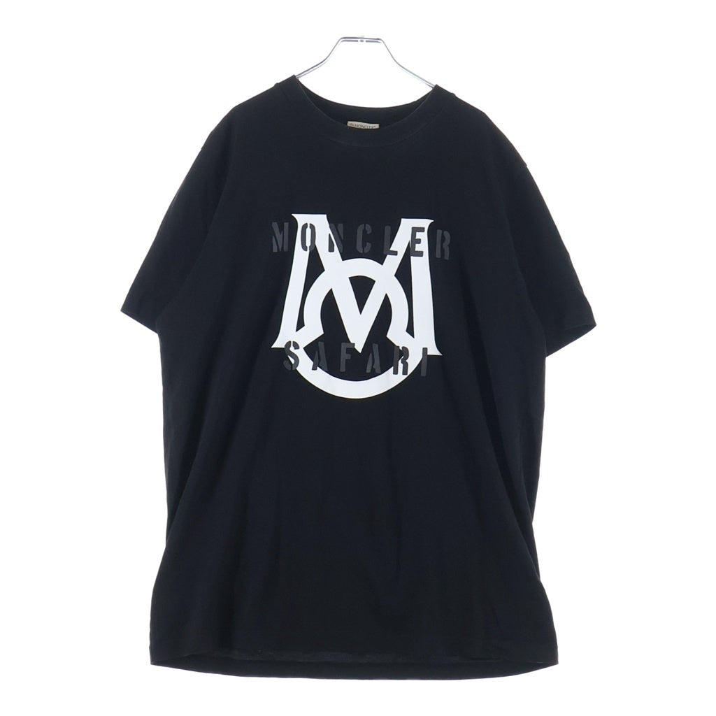 MONCLER(モンクレール) 22AW SAFARI TEE サファリ フロントロゴプリントTシャツ 半袖クルーネックカットソー I10918C00051