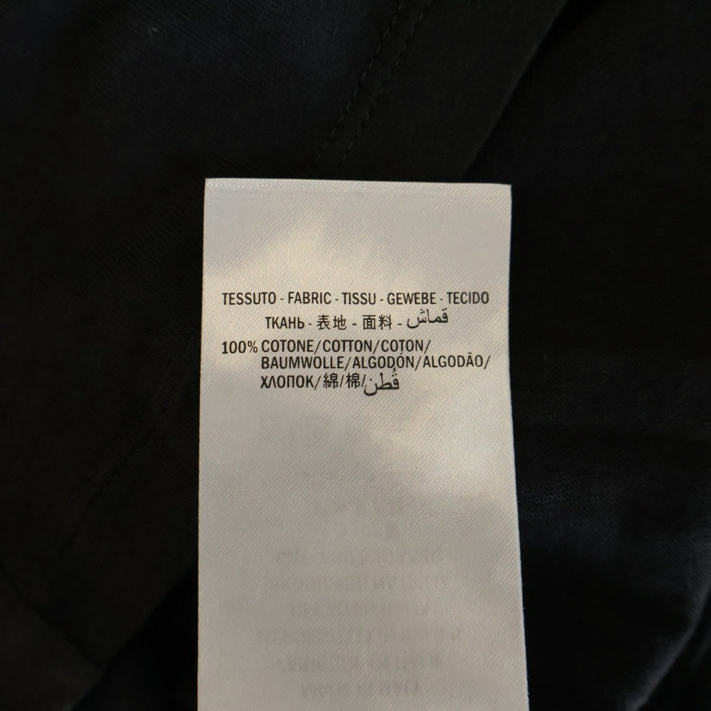 GUCCI(グッチ) 19SS メタルプリント クルーネック半袖Tシャツカットソー ブラック 493117-XJAKE