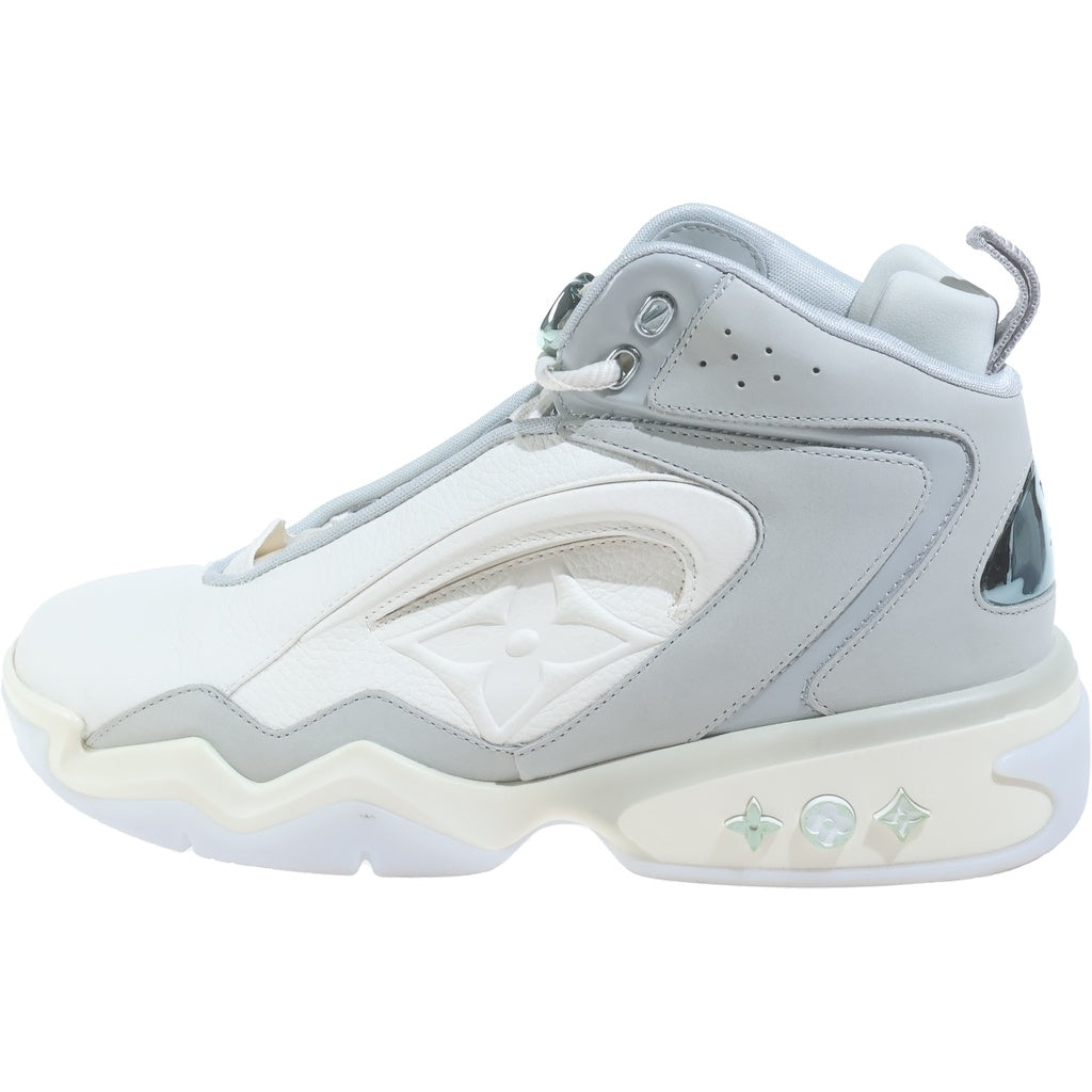LOUIS VUITTON(ルイヴィトン) 23AW LVトレーナー2 ラインスニーカー ハイカットスニーカー グレー 1ABZ24/GO0263