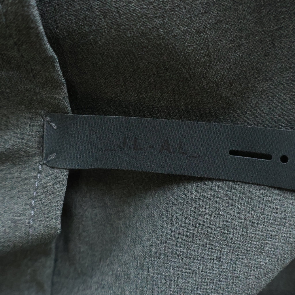 _J.L - A.L_(ジェイラル) 26SS Giacomo Jacket アシンメトリージップ フロントパネルデザイン ジャコモジャケット ブルゾンジャケット グレー