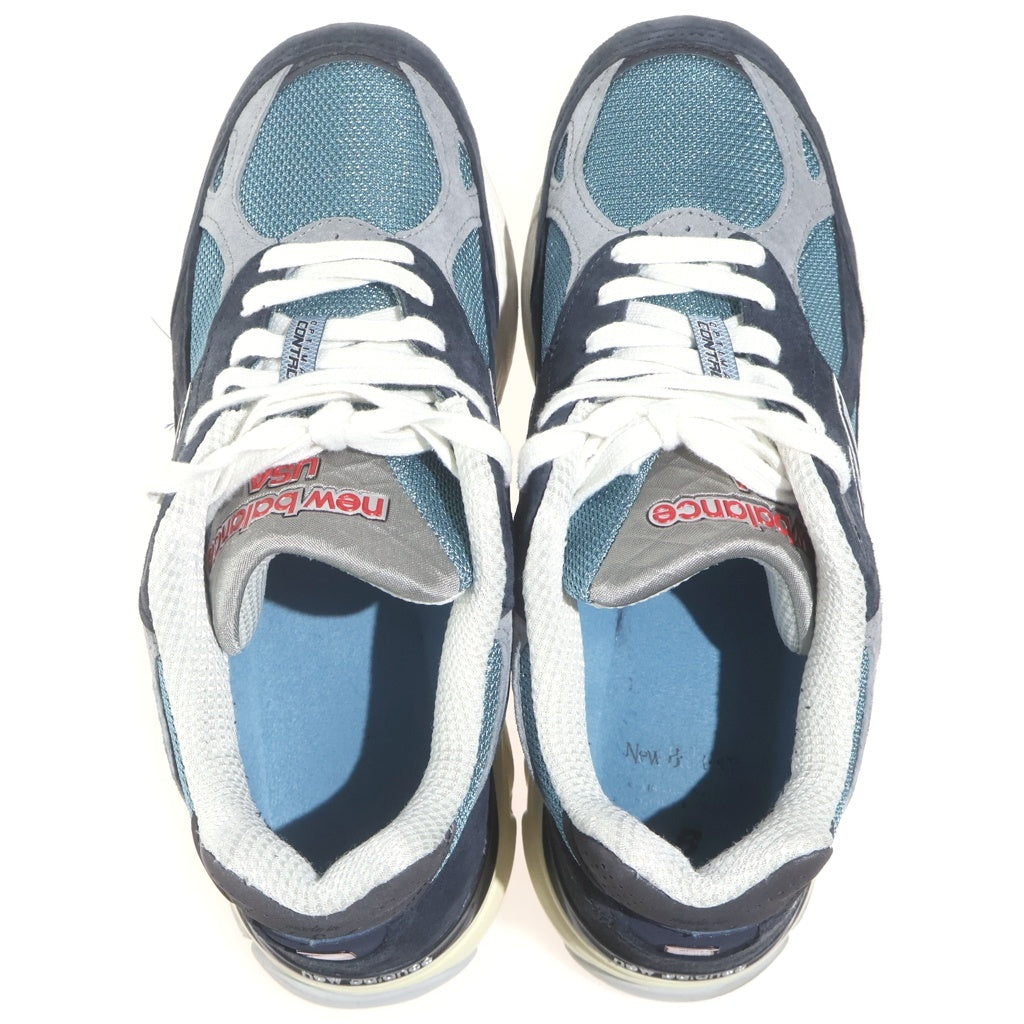 New Balance(ニューバランス) 990V3 Navy/Castlerock990V3 ネイビー/キャッスルロック ミッドカットスニーカー ネイビー M990TE3