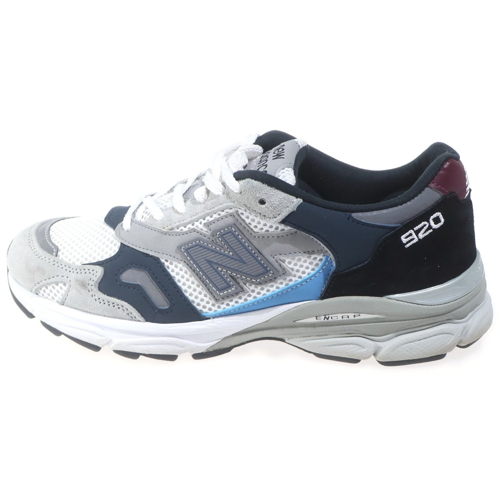 New Balance(ニューバランス) LIGHT GRAY/NAVYライトグレー/ネイビー メッシュローカットスニーカー グレー M920NBR