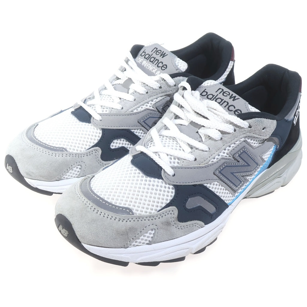 New Balance(ニューバランス) LIGHT GRAY/NAVYライトグレー/ネイビー メッシュローカットスニーカー グレー M920NBR