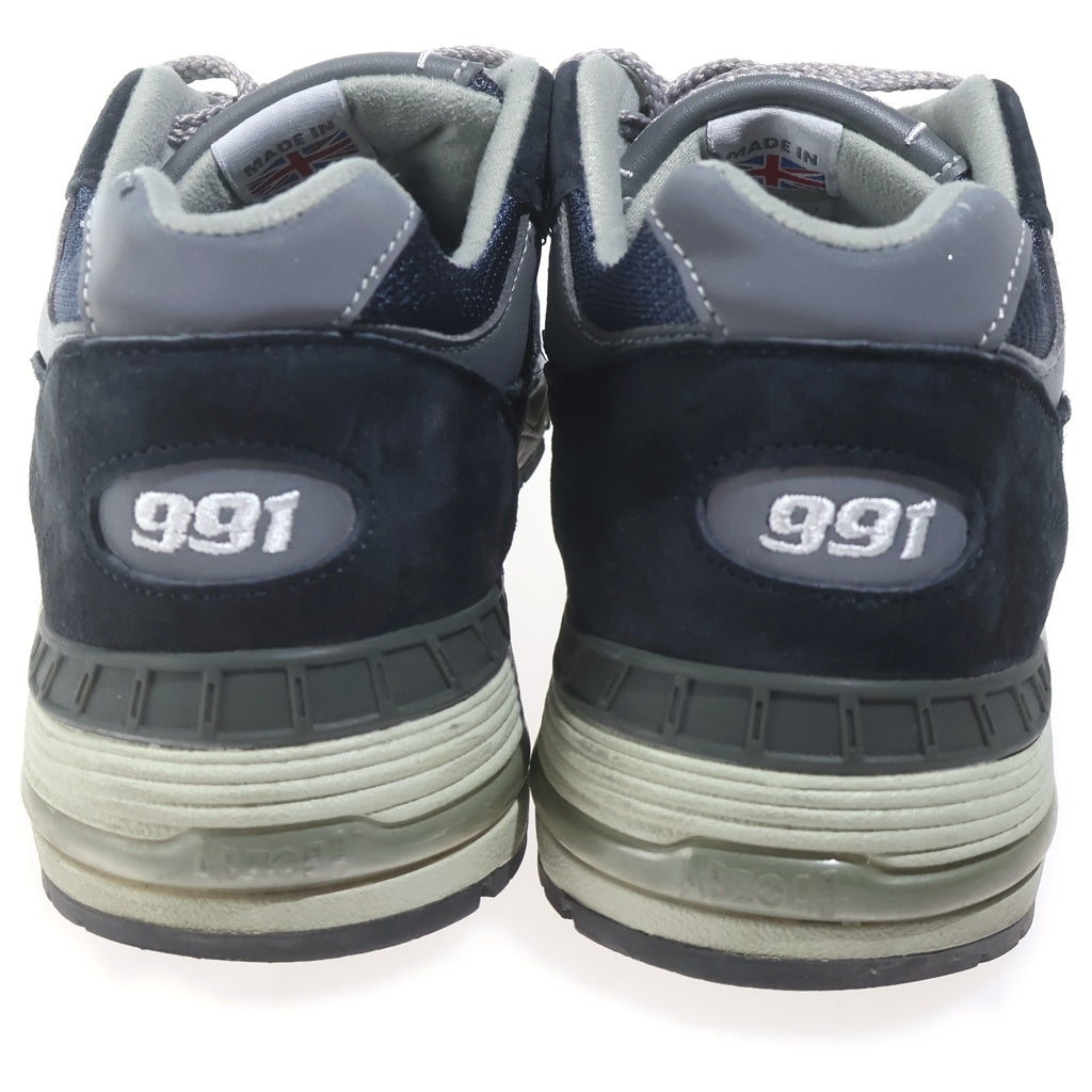 New Balance(ニューバランス) M991NV Navy ネイビー ミッドカットスニーカー グレー M991NV