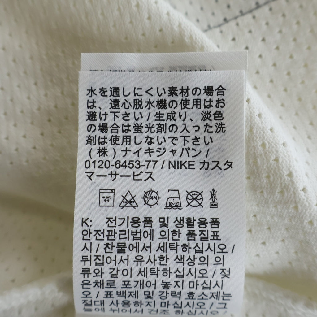 STUSSY(ステューシー) x Nike ナイキ Dri-FIT Mesh Jersey ドライフィット メッシュジャージ クルーネック長袖カットソー ホワイト FJ9164-133