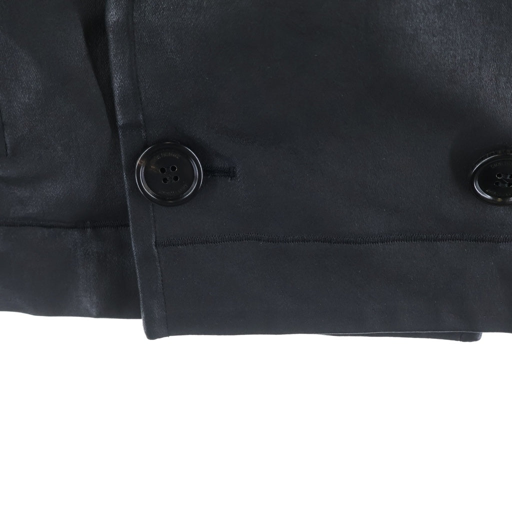 DIOR(ディオール) 13AW コーティング ダブルテーラードジャケット ブラック 133C418A 1886