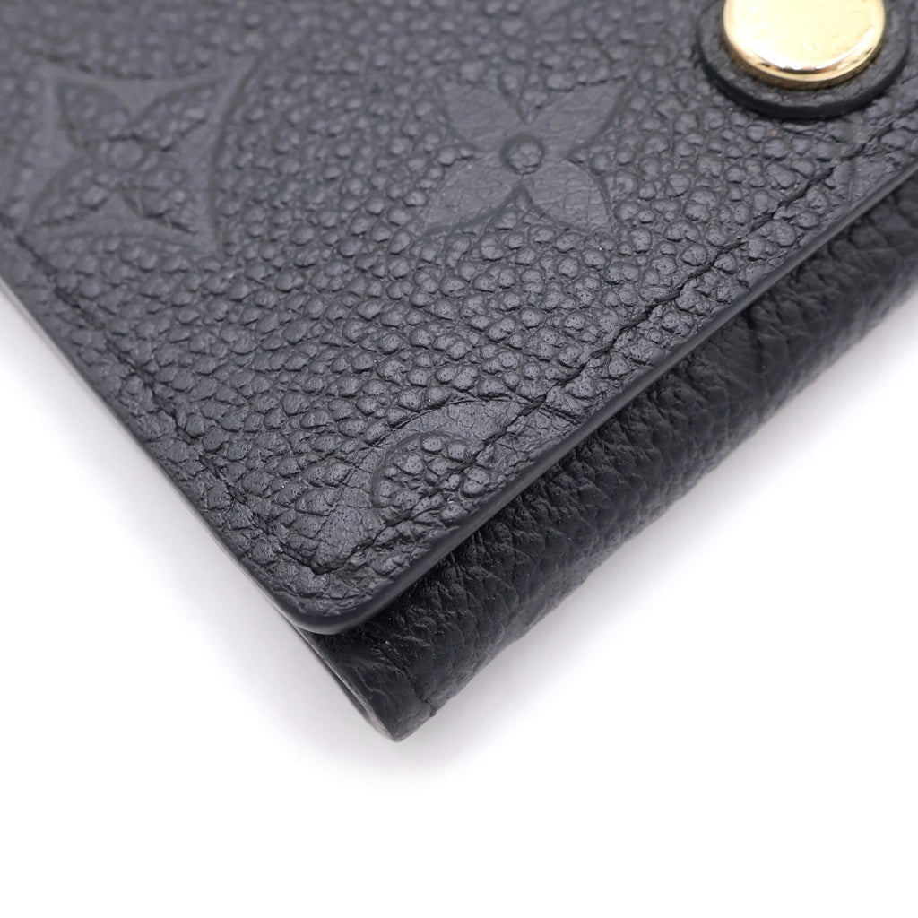 LOUIS VUITTON(ルイヴィトン) モノグラム アンプラント アンヴェロップ カルト ドゥ ヴィジット カードケース ブラック M27908 レディース