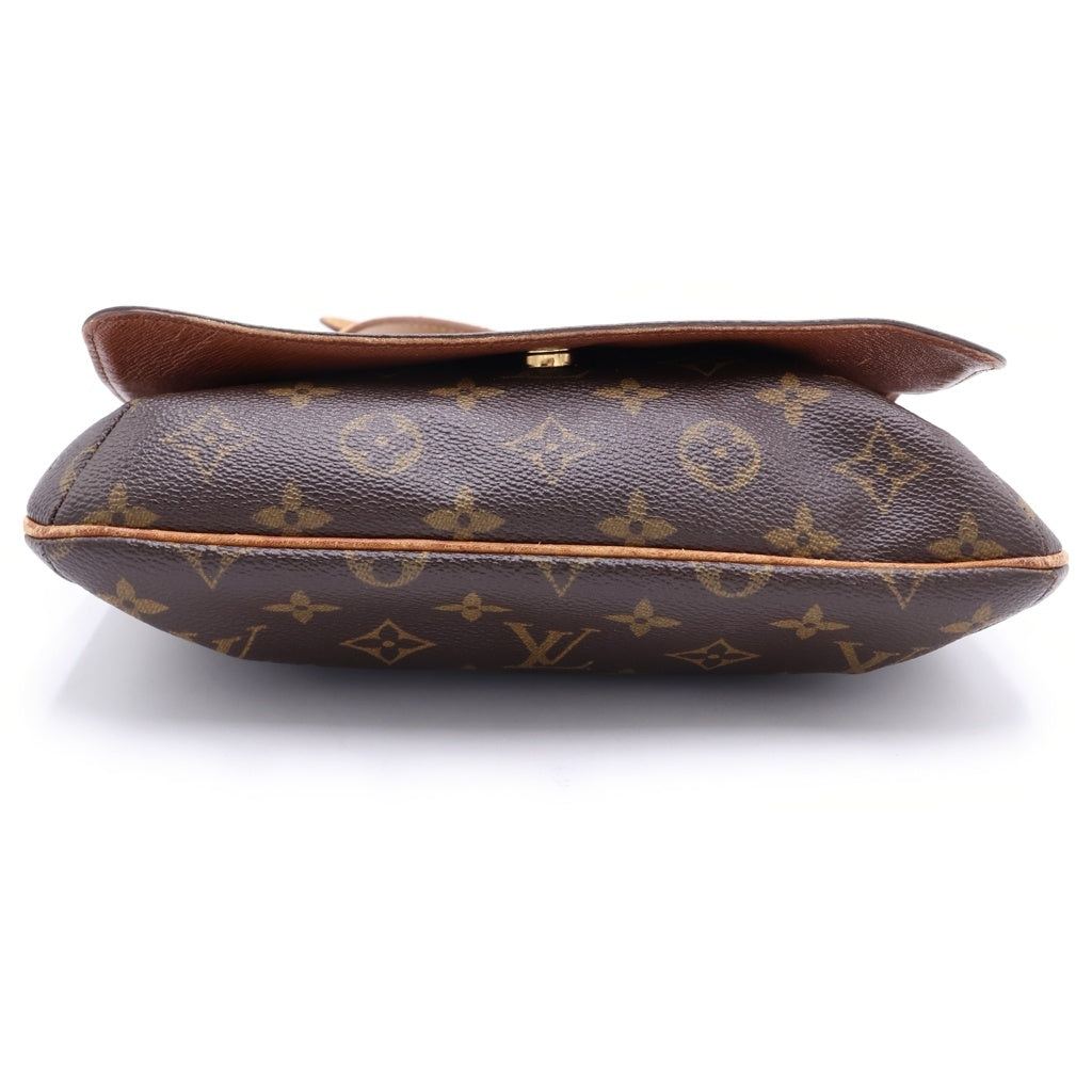LOUIS VUITTON(ルイヴィトン) ミュゼット タンゴ ショート モノグラム PVC×レザー ショルダーバッグ ブラウン M51257 レディース