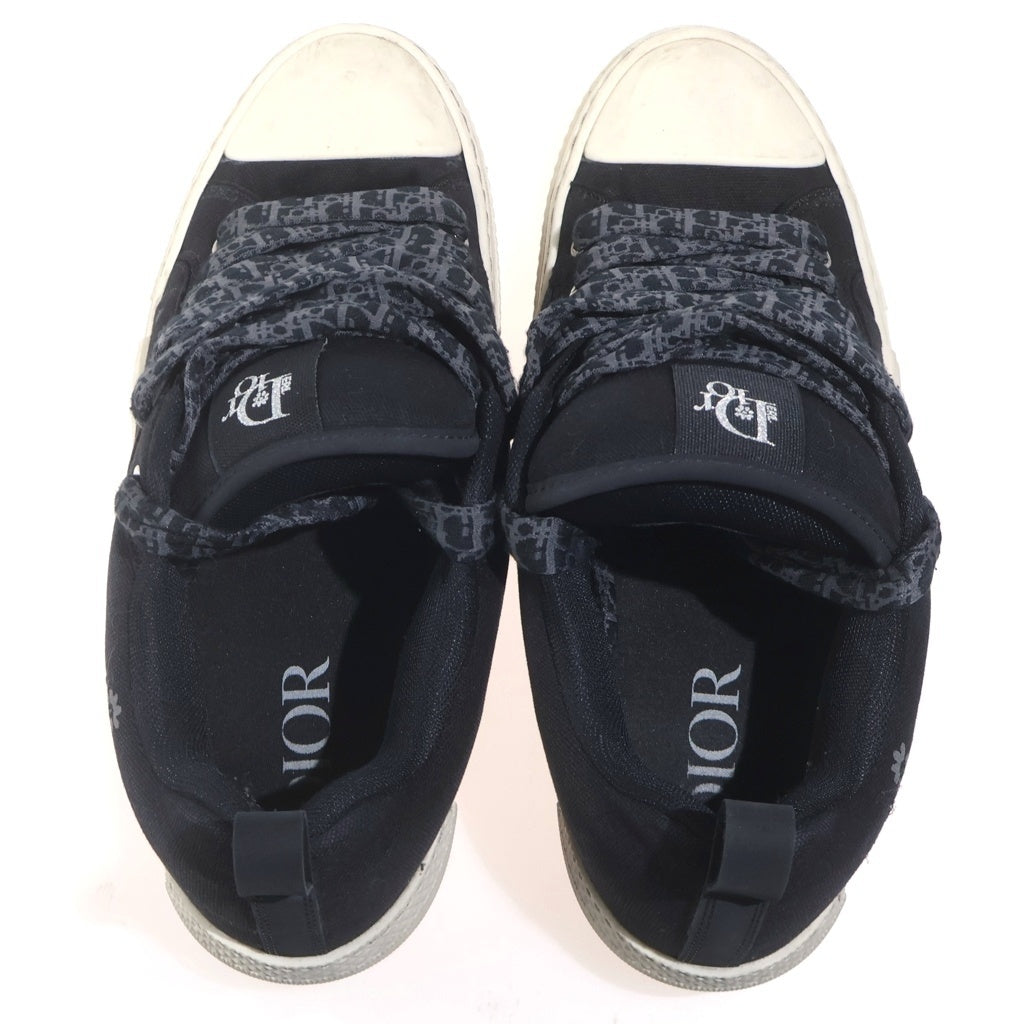 DIOR(ディオール) ×ERL B23 SKATER LOW TOP イーアールエル スケーター キャンバス ロゴ刺繍 ローカットスニーカー