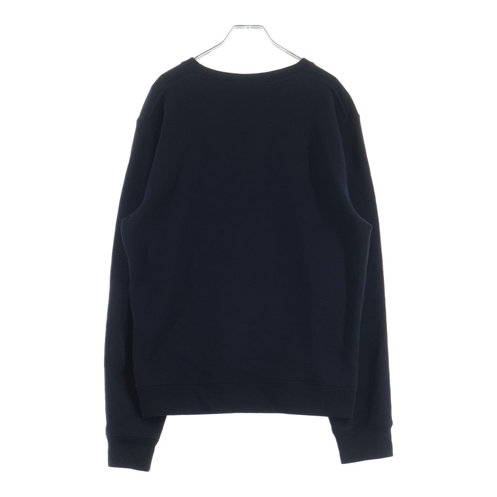 LOEWE(ロエベ) 22AW ANAGLAM LOGO SWEATSHIRT H526Y24J07 アナグラムロゴ刺繍 クルーネック長袖スウェットトレーナー ブラック