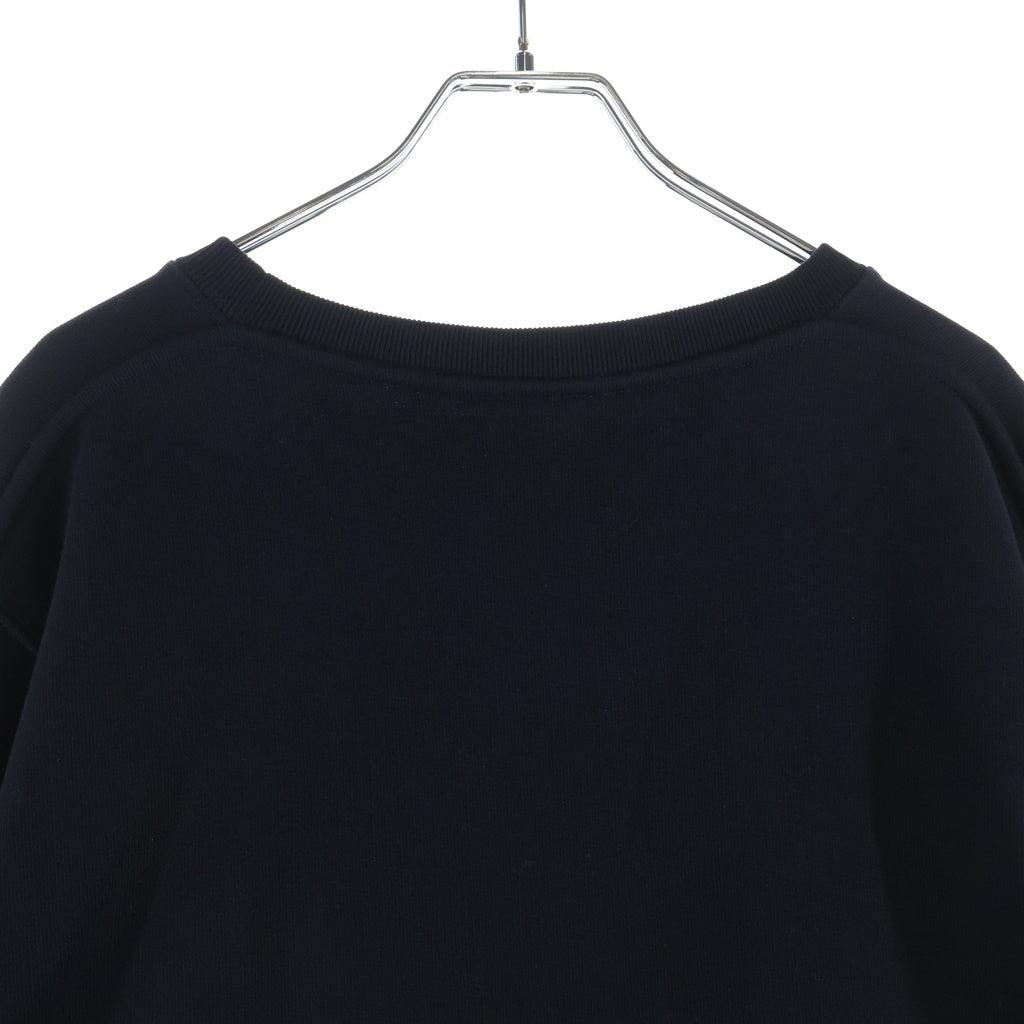 LOEWE(ロエベ) 22AW ANAGLAM LOGO SWEATSHIRT H526Y24J07 アナグラムロゴ刺繍 クルーネック長袖スウェットトレーナー ブラック