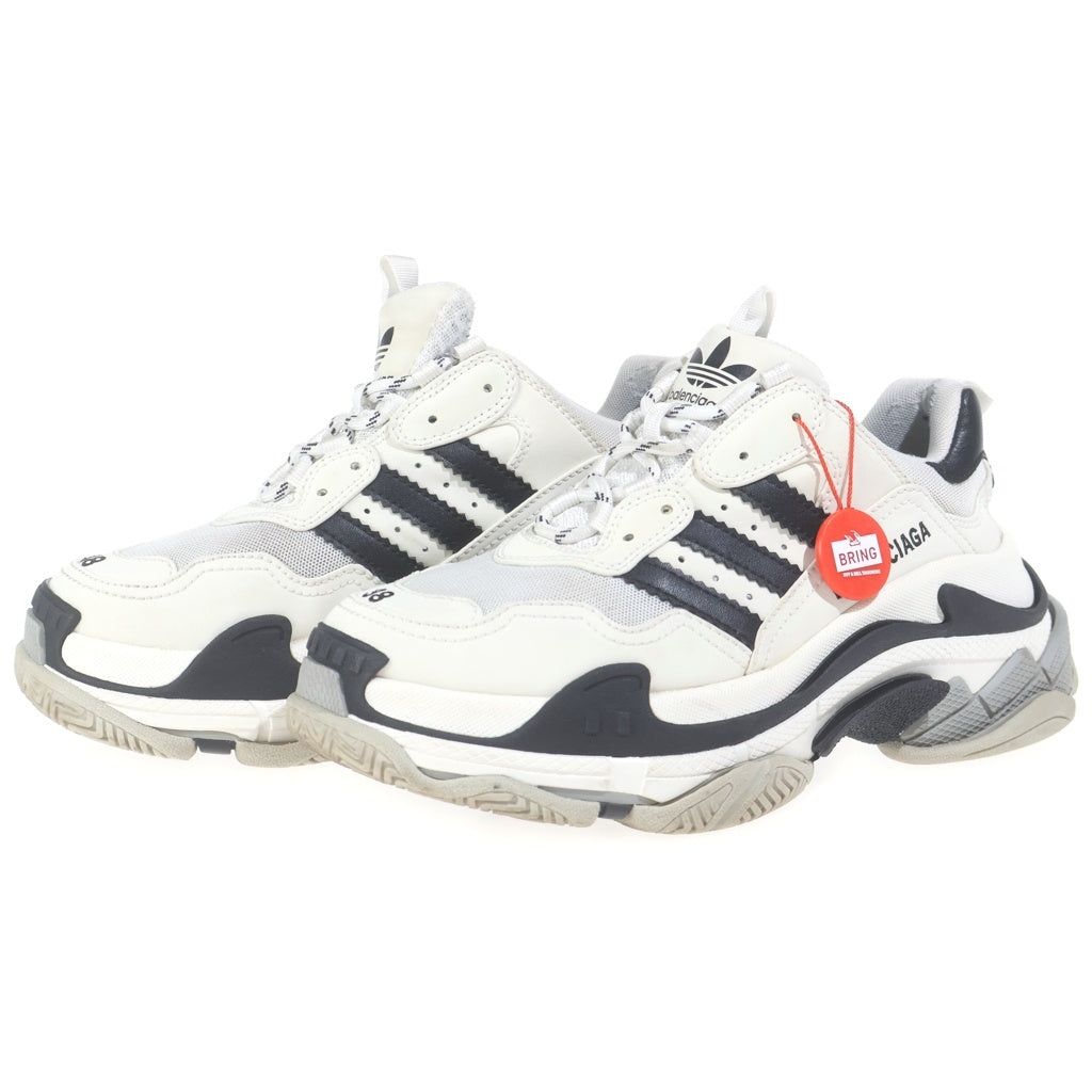 BALENCIAGA(バレンシアガ) ×adidas TRIPRE S アディダス トリプルエス ローカット ダッドスニーカー ホワイト 593994
