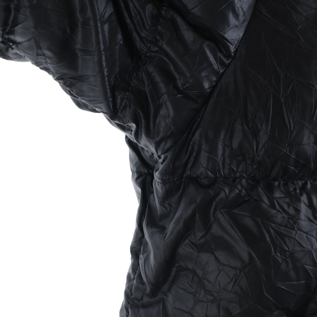 STUSSY(ステューシー) 23AW Wrinkled Nylon Down Puffer Jacket リンクルド ナイロン ダウン パファ- ジャケット ブラック 115729