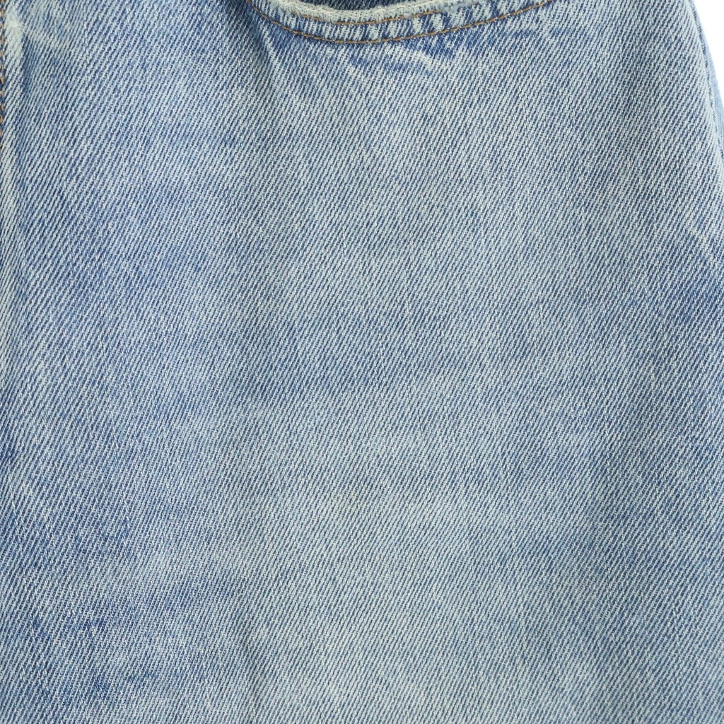 BALENCIAGA(バレンシアガ) 22SS LOW CROTCH JEANS 697886 THW25 ロー クロッチ ワイドデニムパンツ ジーンズ ブルー