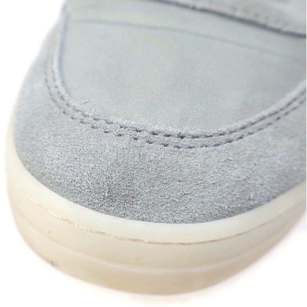 PRADA(プラダ) DOWNTOWN SNEAKERS ダウンタウン スウェードレザー ナイロン ローカットスニーカー グレー 2EE364