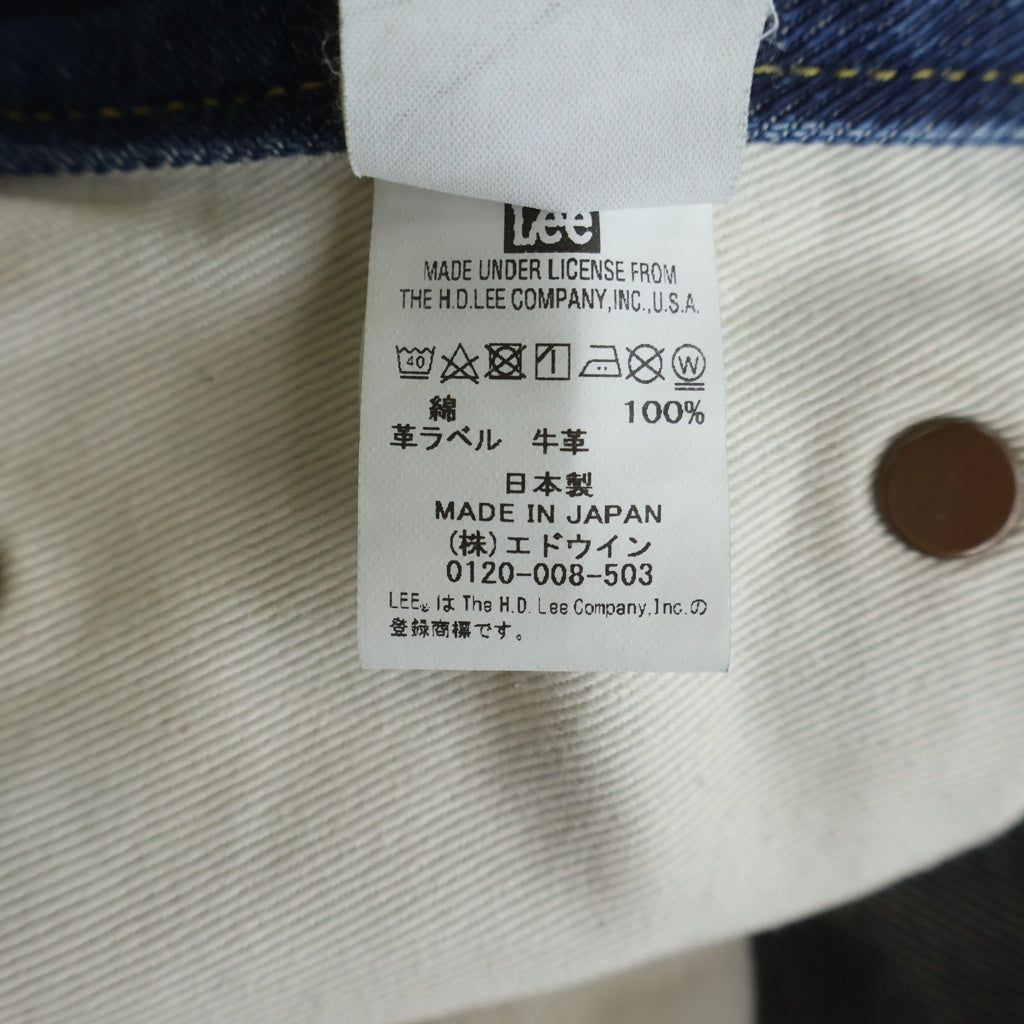 LEE(リー) THE ARCHIVES COWBOY 101 1945 ザ アーカイブス カウボーイ ボタンフライ ストレートデニムパンツ ジーンズ インディゴ LM6321