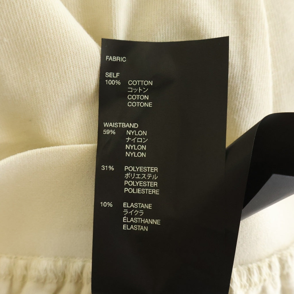 FEAR OF GOD(フィアオブゴッド) 23AW Lounge Pants フロントラバーロゴ ラウンジパンツ スウェットパンツ アイボリー