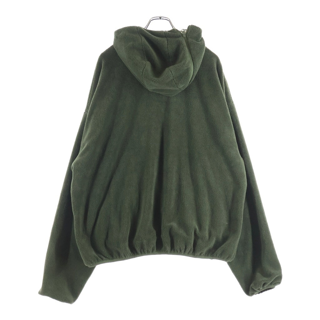 POST ARCHIVE FACTION(ポストアーカイブファクション) 5.1 HOODIE CENTER 5.1 OHC-OG ジップアップフリースフーディジャケット オリーヴ