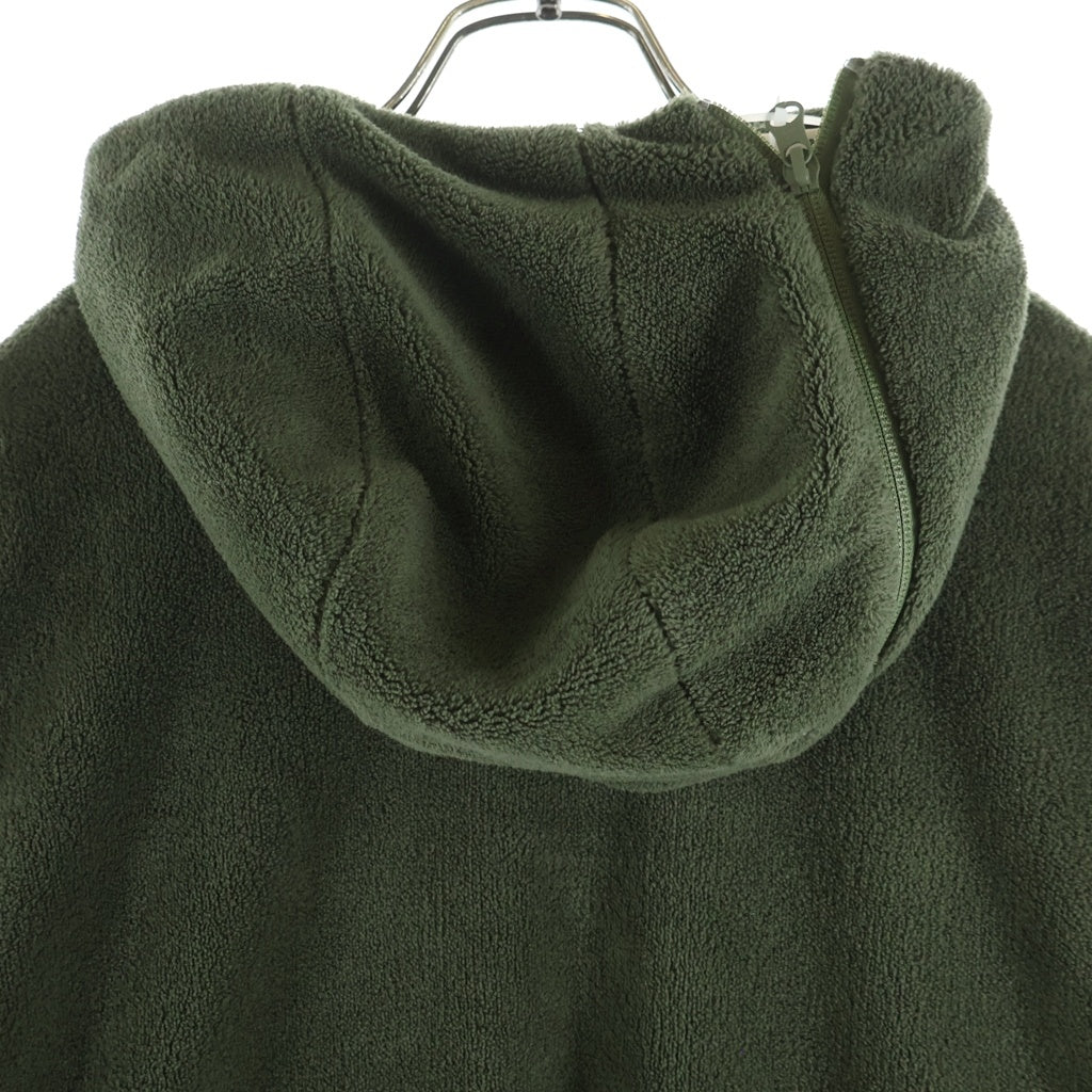 POST ARCHIVE FACTION(ポストアーカイブファクション) 5.1 HOODIE CENTER 5.1 OHC-OG ジップアップフリースフーディジャケット オリーヴ