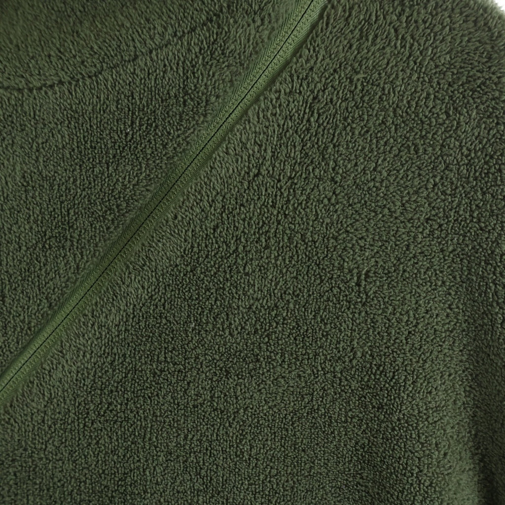 POST ARCHIVE FACTION(ポストアーカイブファクション) 5.1 HOODIE CENTER 5.1 OHC-OG ジップアップフリースフーディジャケット オリーヴ