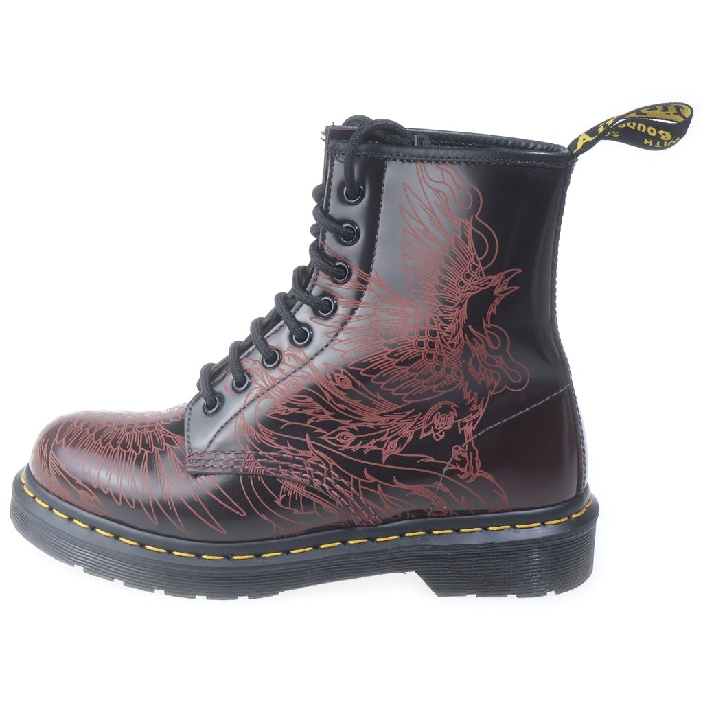 Dr.Martens(ドクターマーチン) 1460 Phoenix 8-Eye Boots Cherry Red フェニックス 8ホール ブーツ チェリーレッド レディース 41390600