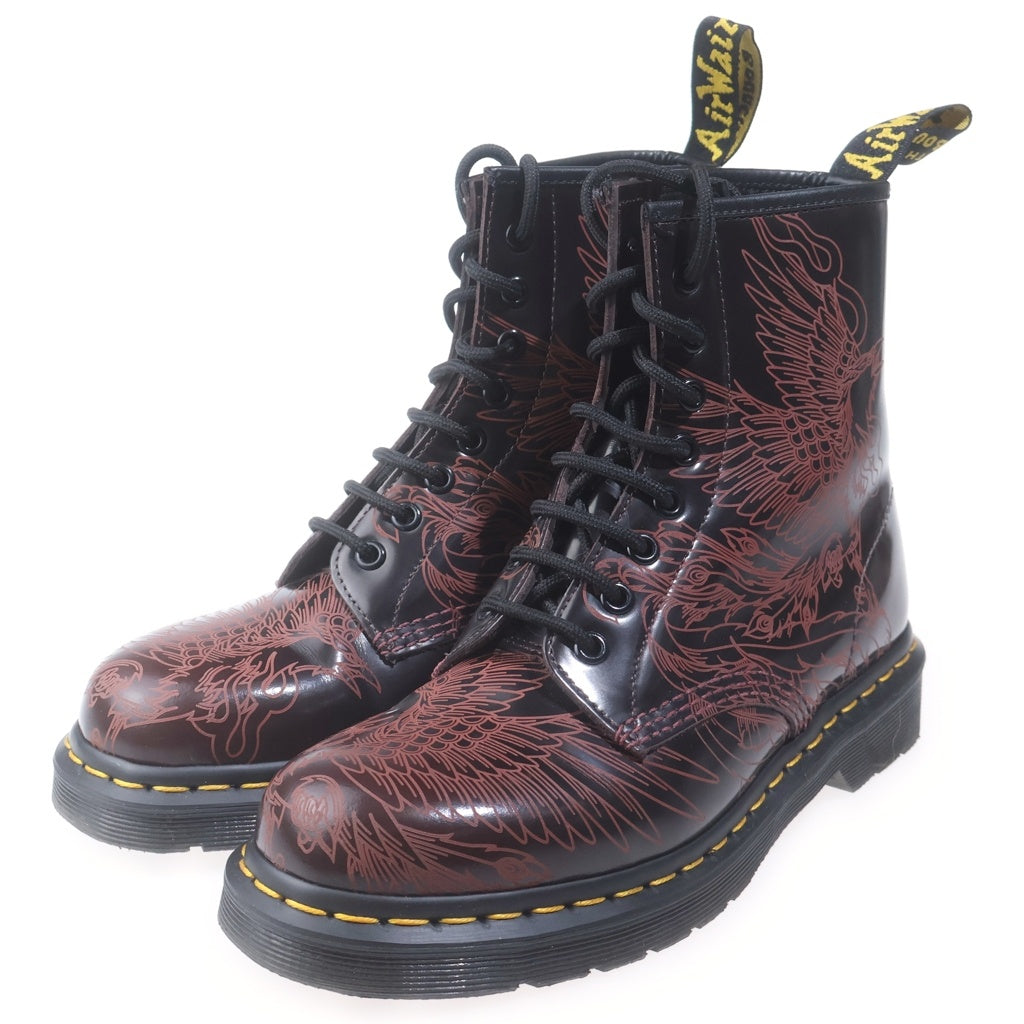 Dr.Martens(ドクターマーチン) 1460 Phoenix 8-Eye Boots Cherry Red フェニックス 8ホール ブーツ チェリーレッド レディース 41390600