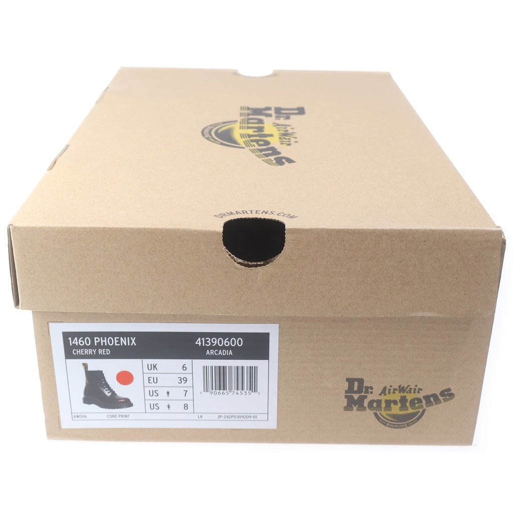 Dr.Martens(ドクターマーチン) 1460 Phoenix 8-Eye Boots Cherry Red フェニックス 8ホール ブーツ チェリーレッド レディース 41390600