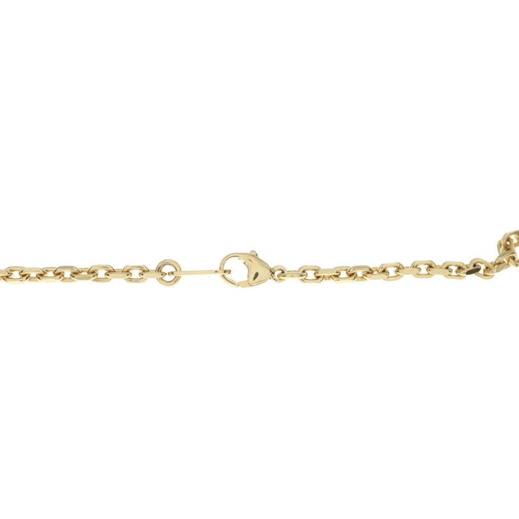 LOUIS VUITTON(ルイヴィトン) チェーン LVユアーズ ロゴネックレス ゴールド M02740 レディース