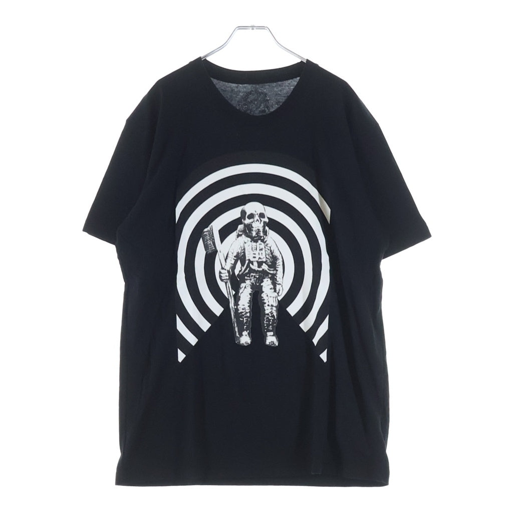 CHROME HEARTS(クロムハーツ) FOTI S/S TEE フォティフロントロゴプリント クルーネック半袖カットソーTシャツ ブラック