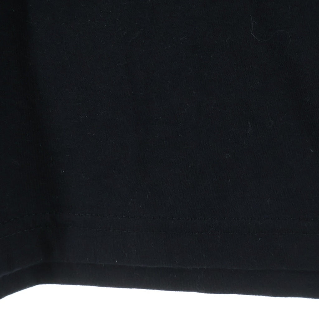 CHROME HEARTS(クロムハーツ) FOTI S/S TEE フォティフロントロゴプリント クルーネック半袖カットソーTシャツ ブラック