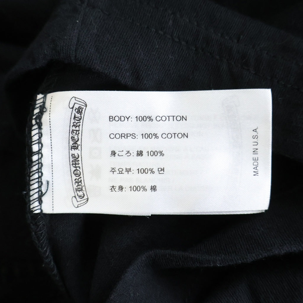 CHROME HEARTS(クロムハーツ) HONOLULU S/S Limited Horseshoe Tee ホノルル限定 ホースシュープリント クルーネック半袖Tシャツカットソー ブラック