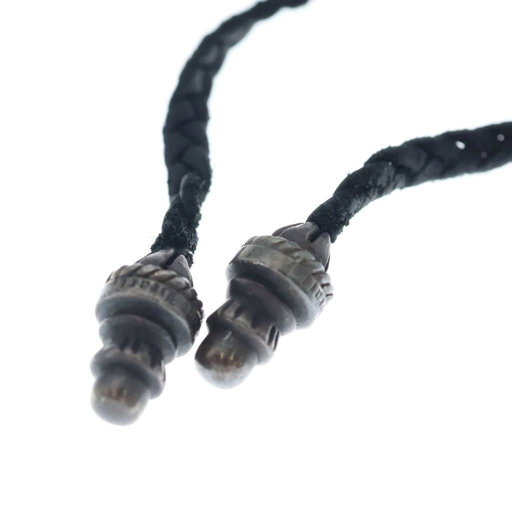 CHROME HEARTS(クロムハーツ) CH CRS SMLスモールCHクロス BC ボロチップブレイド ネックレス シルバー BCA220 -