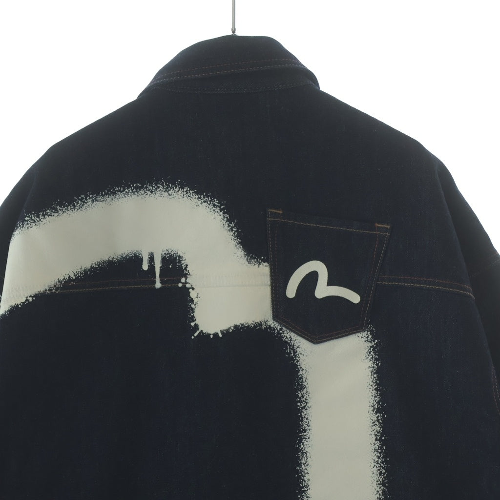 EVISU(エビス) Multi Pocket Denim Jacket 韓国限定 マルチポケット デニムジャケット インディゴ EY5MJJ702