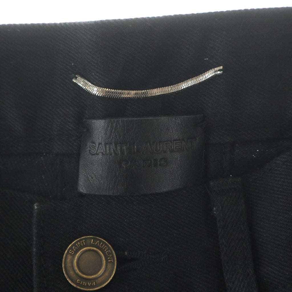 SAINT LAURENT PARIS(サンローランパリ) 14AW エディ期 D01 M SL-LW スキニーデニムパンツ ジーンズ ブラック 355531