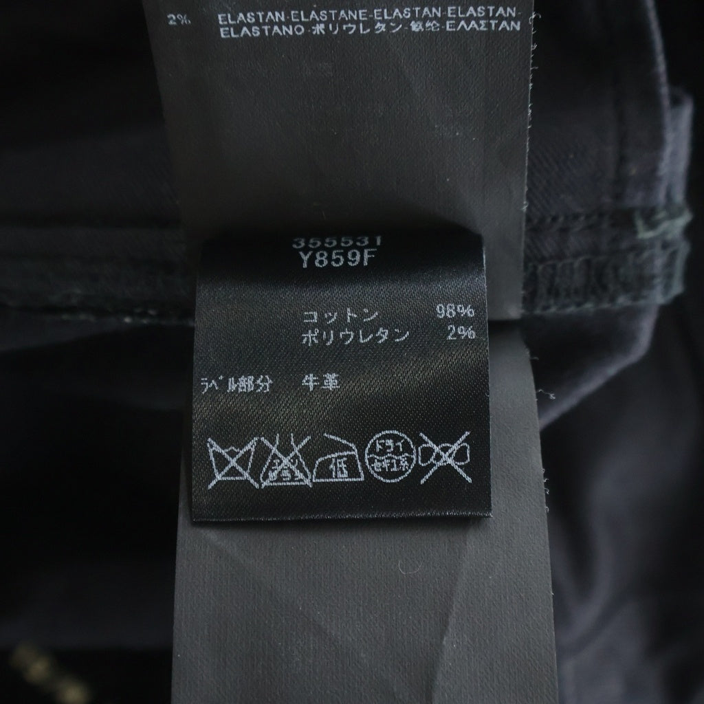 SAINT LAURENT PARIS(サンローランパリ) 14AW エディ期 D01 M SL-LW スキニーデニムパンツ ジーンズ ブラック 355531