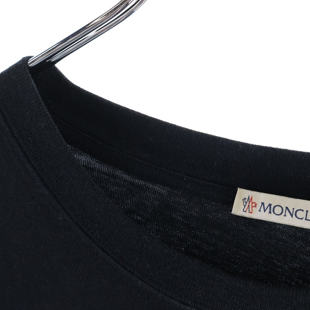 MONCLER(モンクレール) 21AW ×FRAGMENT L/S バックプリント ロングスリーブ 長袖Tシャツ カットソー ブラック G209U8D00003