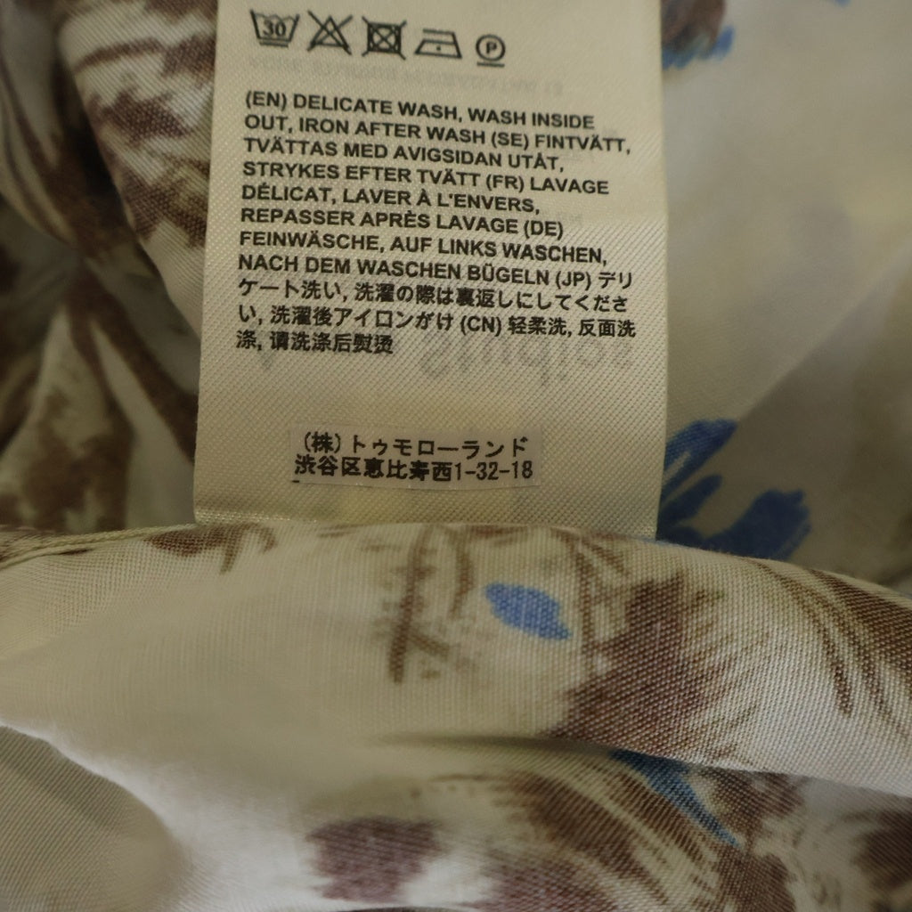 Acne Studios(アクネ ストゥディオズ) 19SS オープンカラー 開襟 レーヨン アロハ半袖シャツ マルチカラー FN-MN-SHIR000034