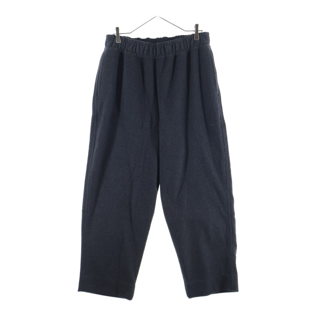 Porter Classic(ポータークラシック) CASHMERE EASY PANTS カシミヤ イージーパンツ チャコールグレー ‐