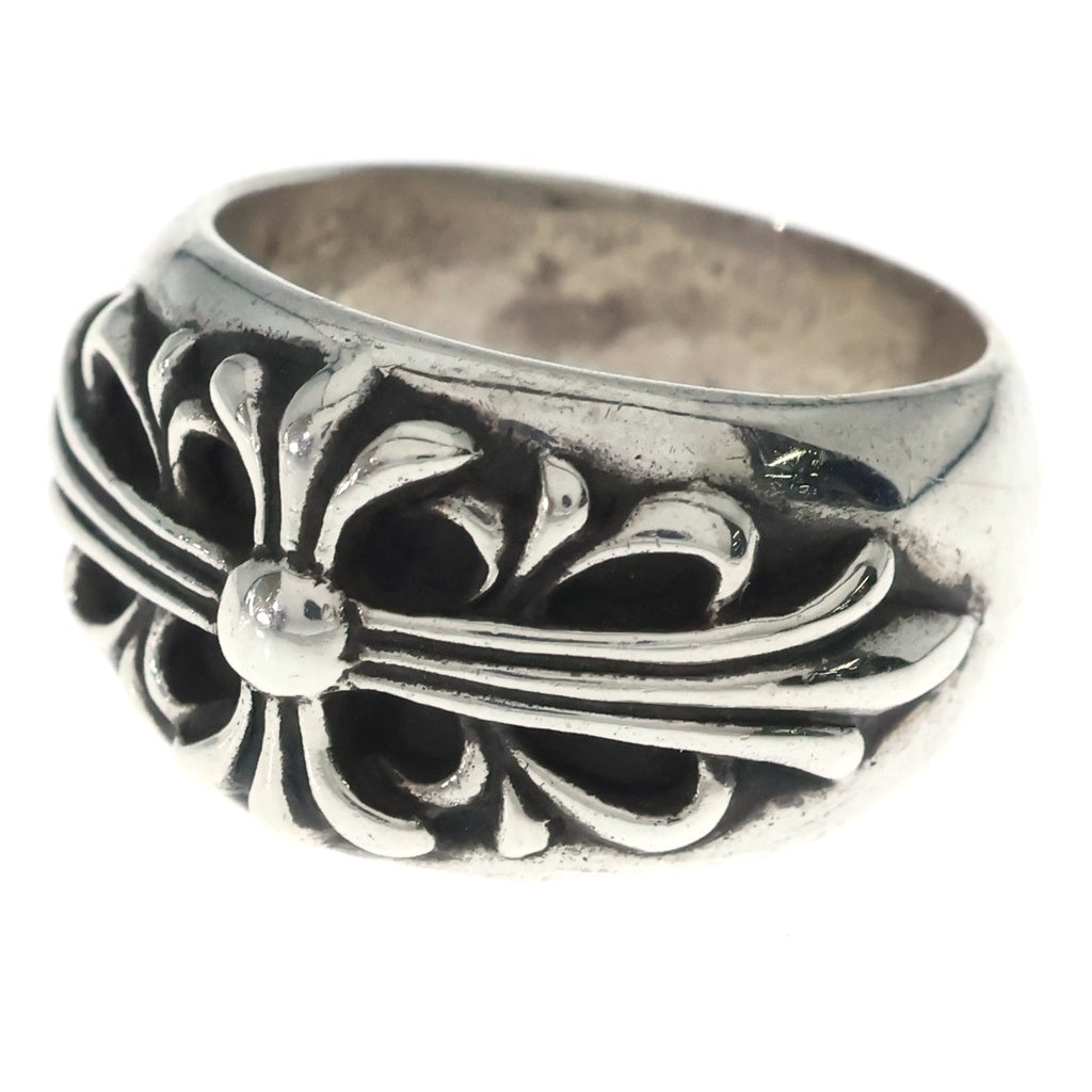 CHROME HEARTS(クロムハーツ) FLRL CRS フローラルクロス リング シルバー BCA346 -