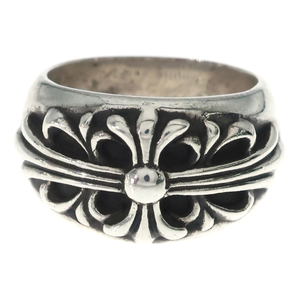 CHROME HEARTS(クロムハーツ) FLRL CRS フローラルクロス リング シルバー BCA346 -