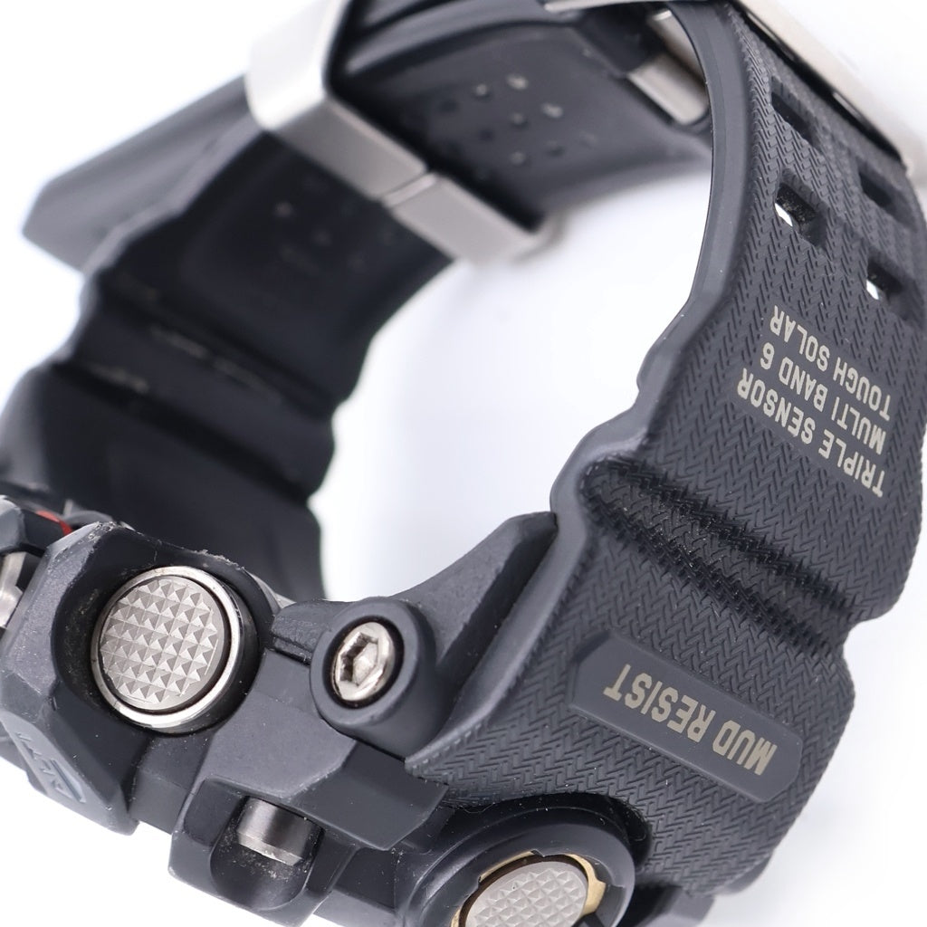 CASIO G-SHOCK(カシオ ジーショック) MASTER OF G MUDMASTER マスターオブG マッドマスター ソーラー 腕時計 ブラック GWG-1000-1A3JF