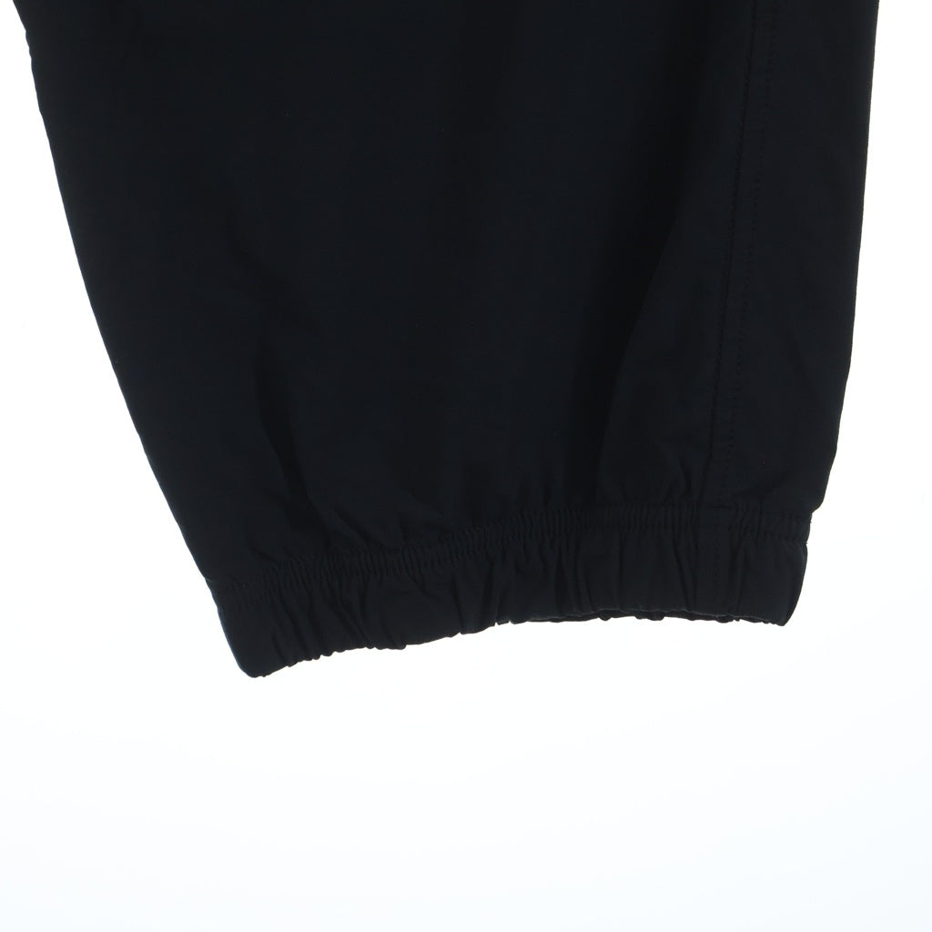STONE ISLAND(ストーンアイランド) 26SS Polyamide Straight Black Trousers ロゴワッペン刺繍 ナイロンストレートパンツ ブラック L1S153100048