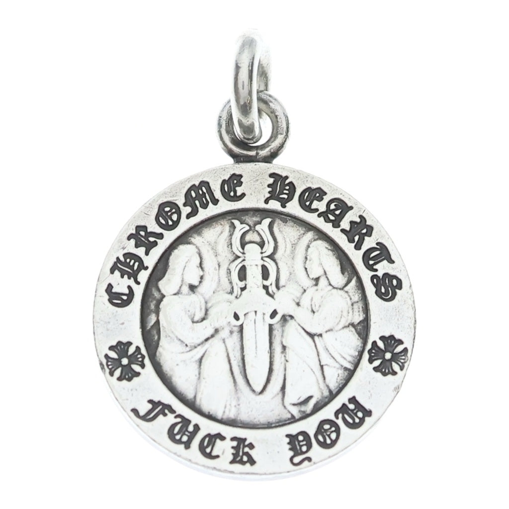 CHROME HEARTS(クロムハーツ) CHRM ANGL MDL V1 エンジェルメダルチャーム ペンダントトップ シルバーBCA229 -