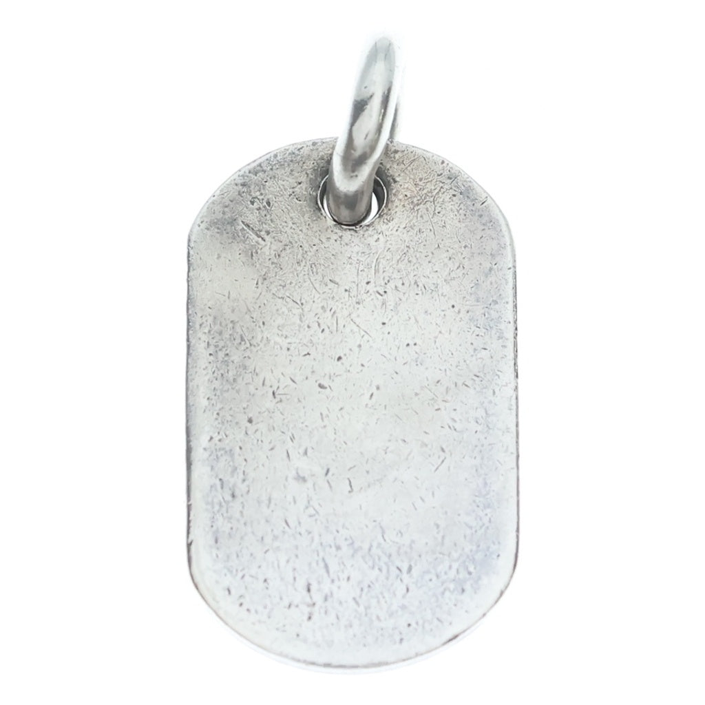 CHROME HEARTS(クロムハーツ) D TAG SML LTD NYC限定 スモールドッグタグ NYC限定ネックレストップ シルバー -