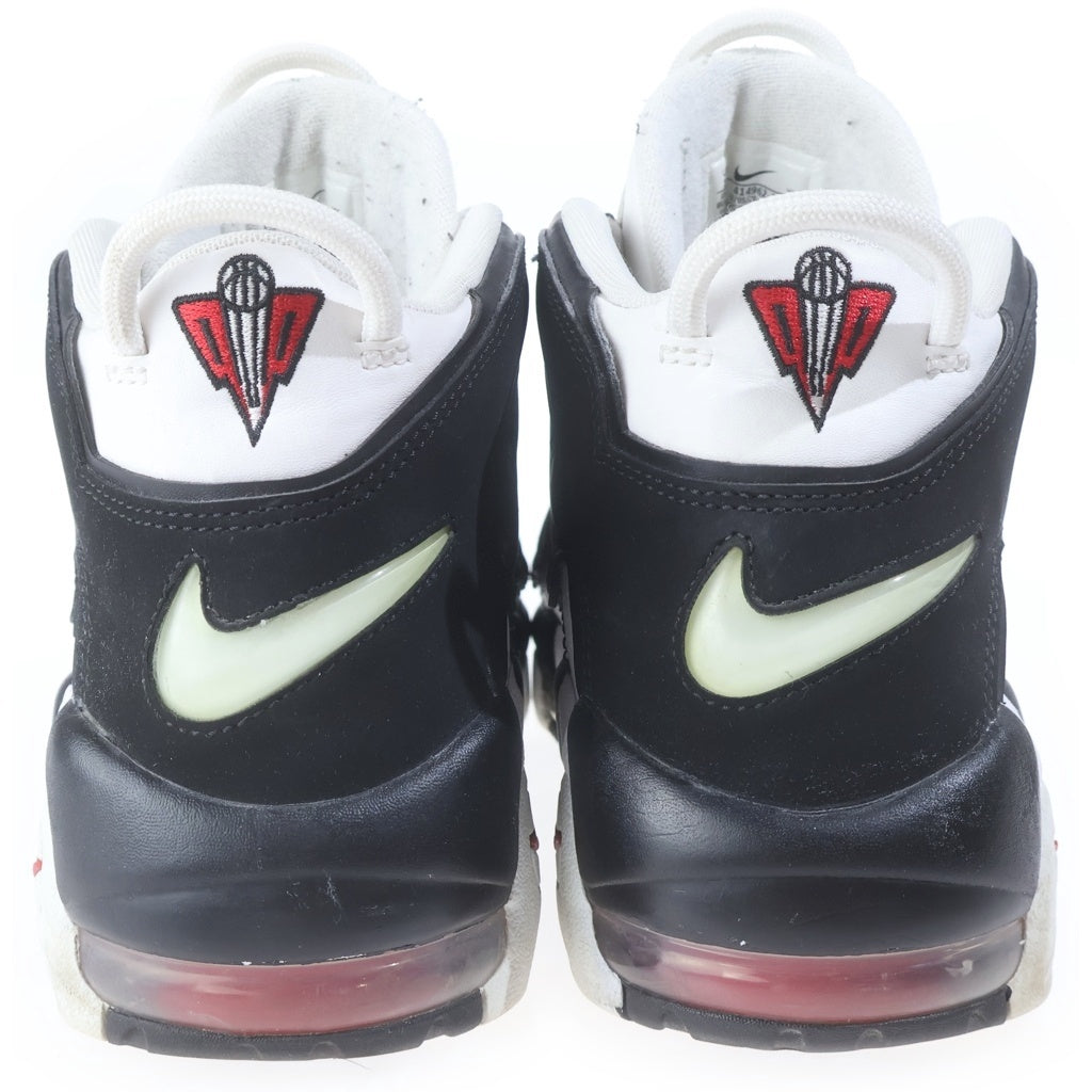 NIKE(ナイキ) AIR MORE UPTEMPO WHITE BLACK UNIVERSITY RED ナイキ エア モア アップテンポ ハイカットスニーカー US10/28cm ホワイト/ブラック 414962-105