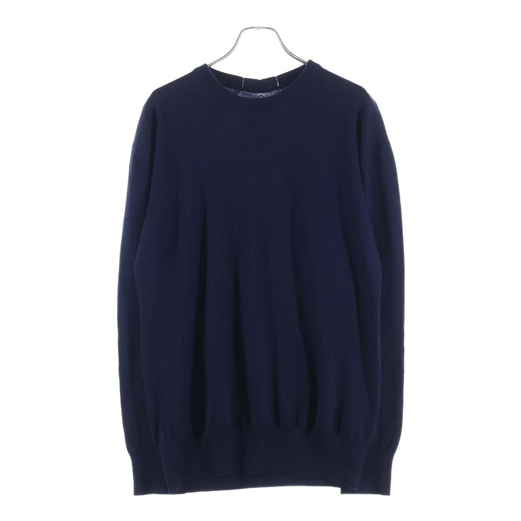 JIL SANDER(ジルサンダー) 23AW SWEATER CN LS クルーネック ウールニットセーター ネイビー J23GP0003 J14532
