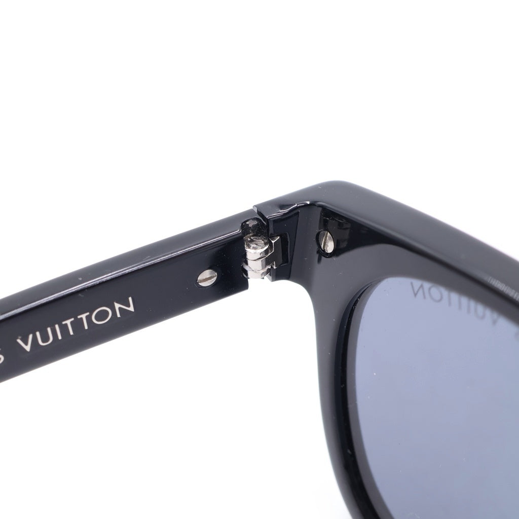 LOUIS VUITTON(ルイヴィトン) LV シグネチャー・スクエア ラウンド サングラス アイウェア ブラック Z1963U-93L