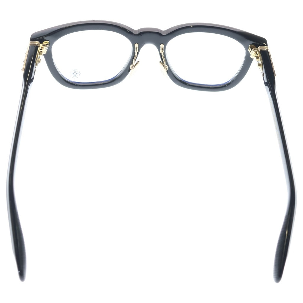CHROME HEARTS(クロムハーツ) SMOKE SHOW-A スモークショー クリアフレーム CHプラス テンプル ウェリントン アイウェア サングラス 眼鏡 ブラック