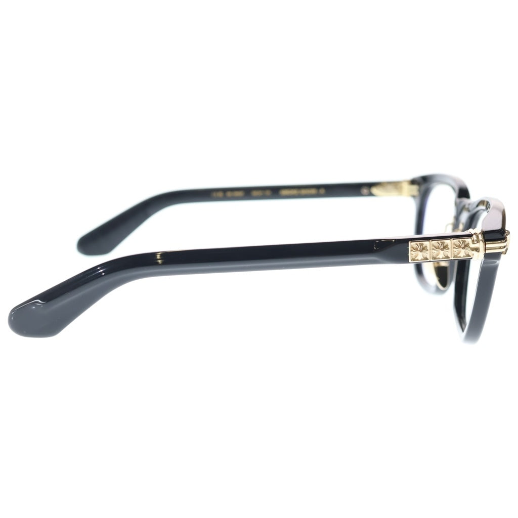 CHROME HEARTS(クロムハーツ) SMOKE SHOW-A スモークショー クリアフレーム CHプラス テンプル ウェリントン アイウェア サングラス 眼鏡 ブラック