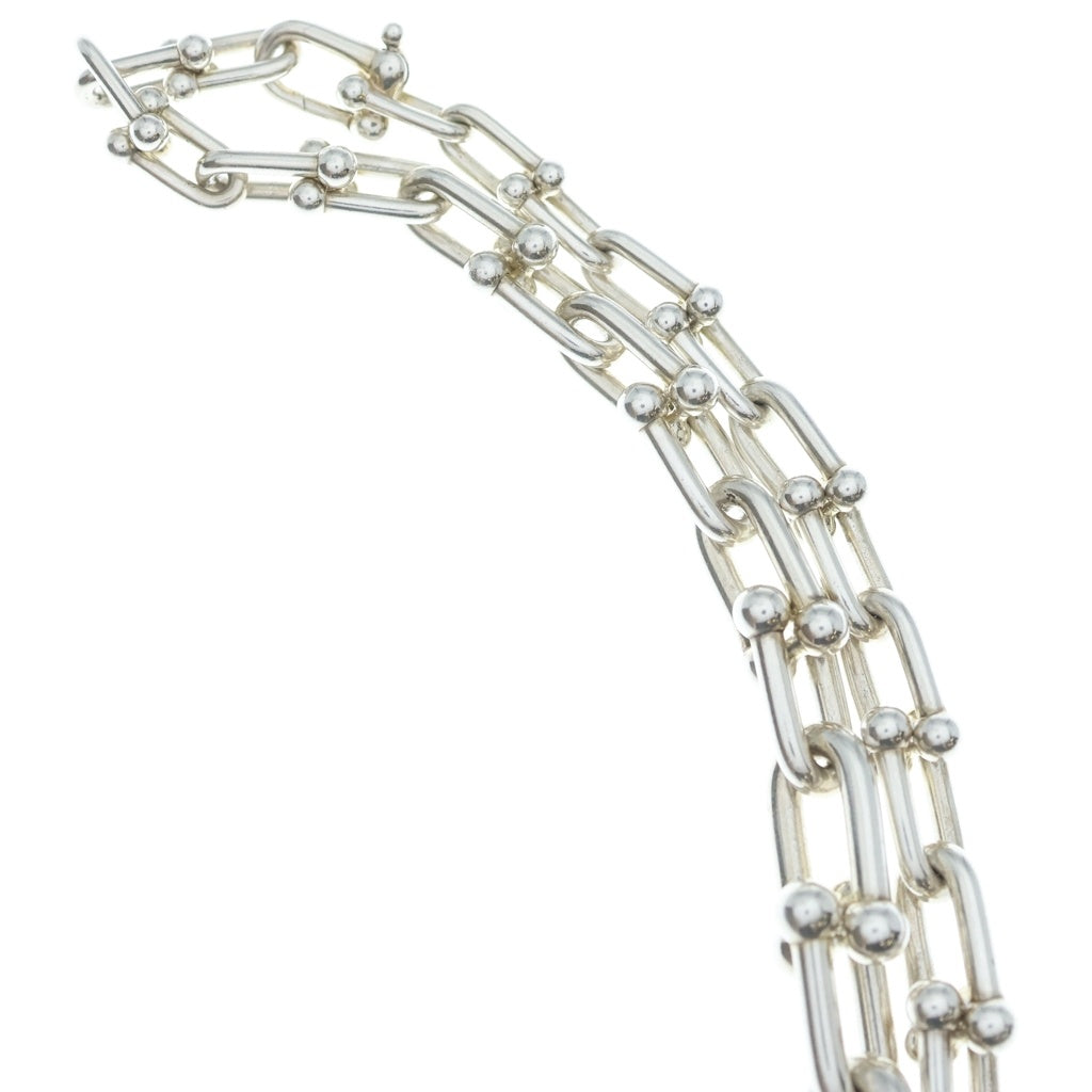 TIFFANY & Co.(ティファニー) ハードウェア グラジュエイテッド ペンダント ネックレス チェーン シルバー Ag925